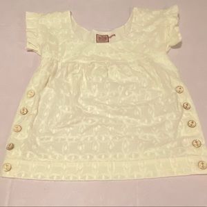 Juicy Couture Ruffle Sleeve Top